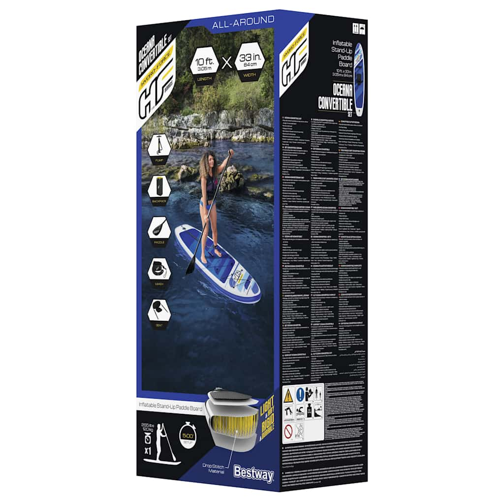 Hydro-Force Oceana Aufblasbares SUP Stand-Up-Paddelbrett