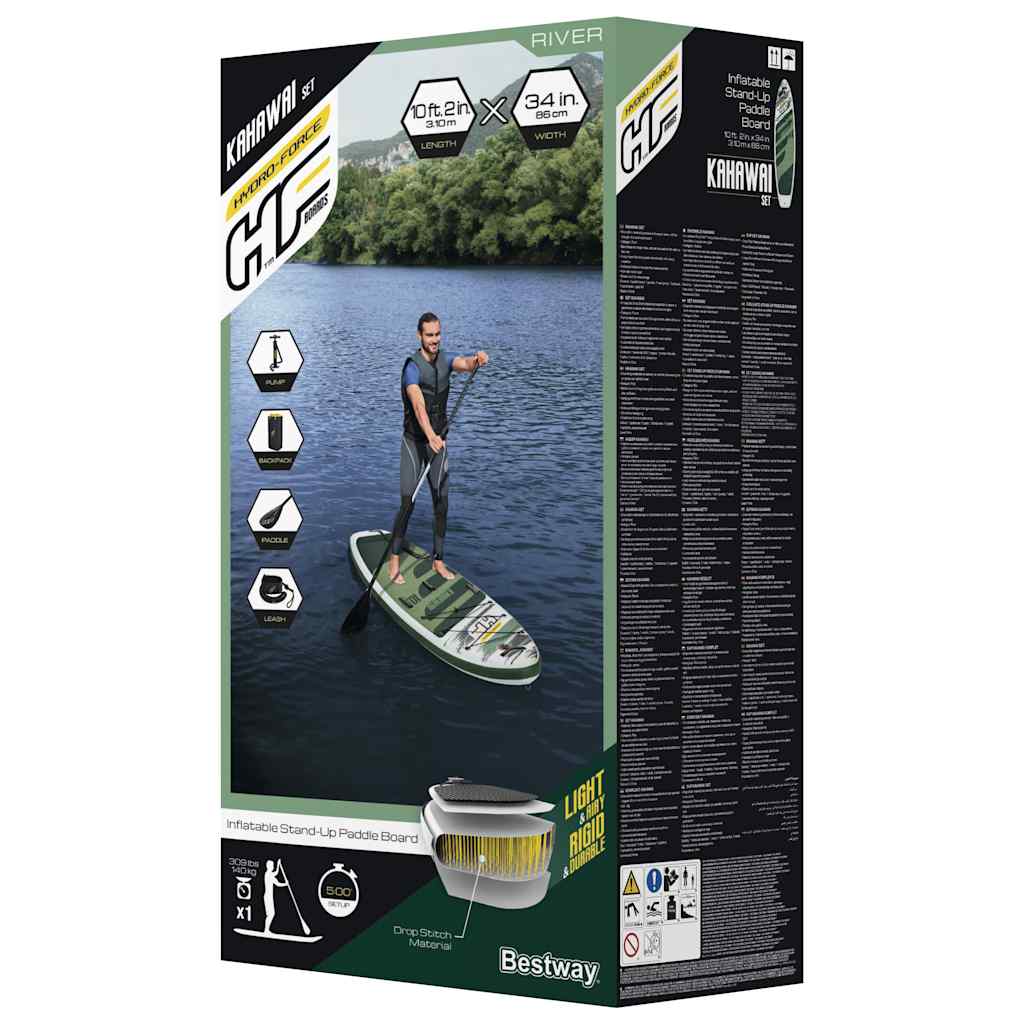 Hydro-Force Kahawai Aufblasbares SUP Set 310x86x15 cm