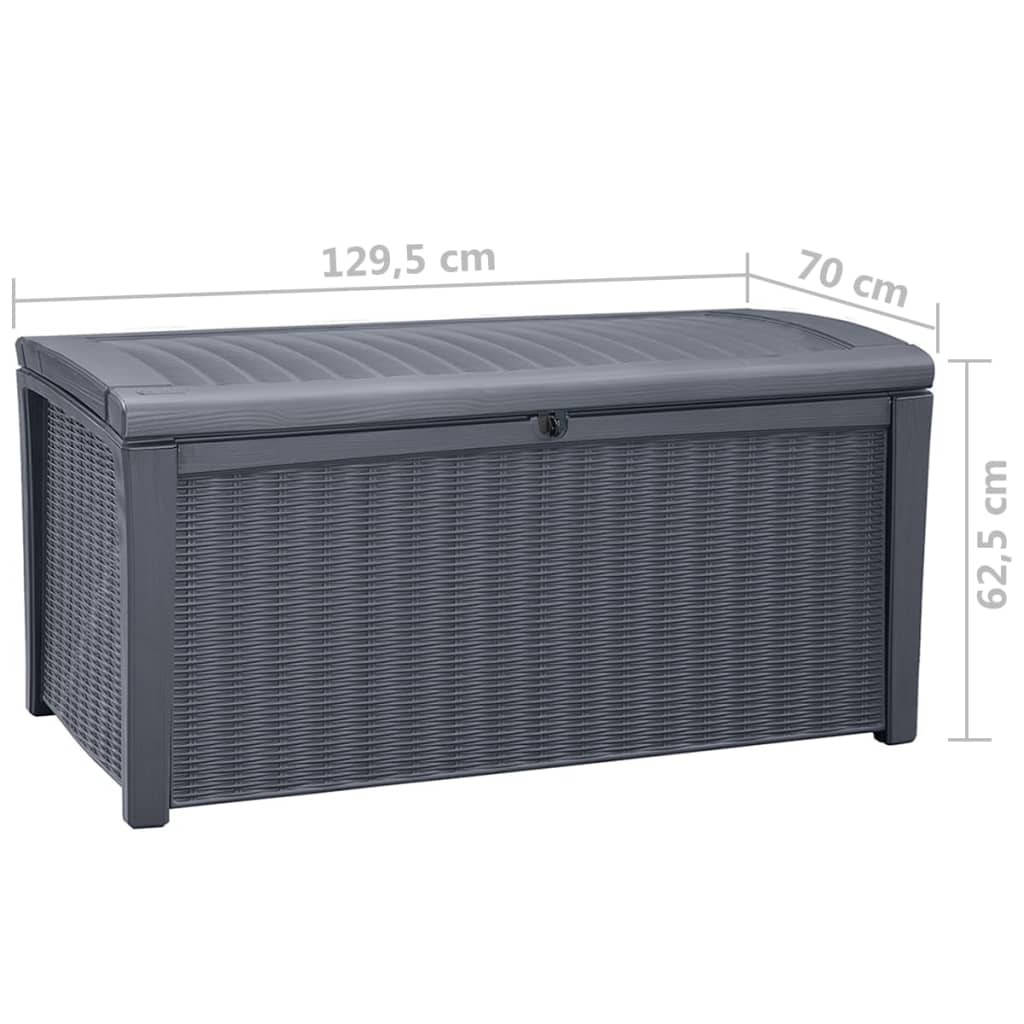 Garten-Aufbewahrungsbox Borneo 416 L