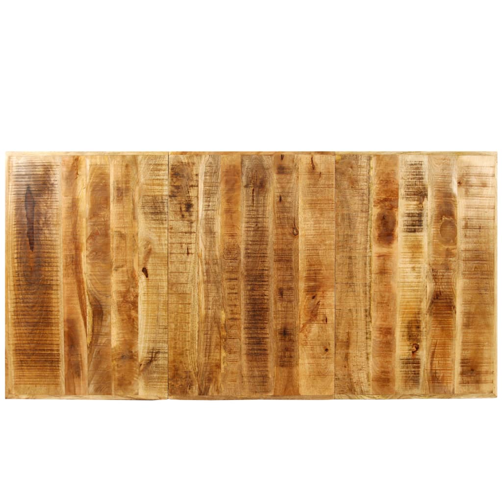 Esstisch Raues Massives Mangoholz 180 cm