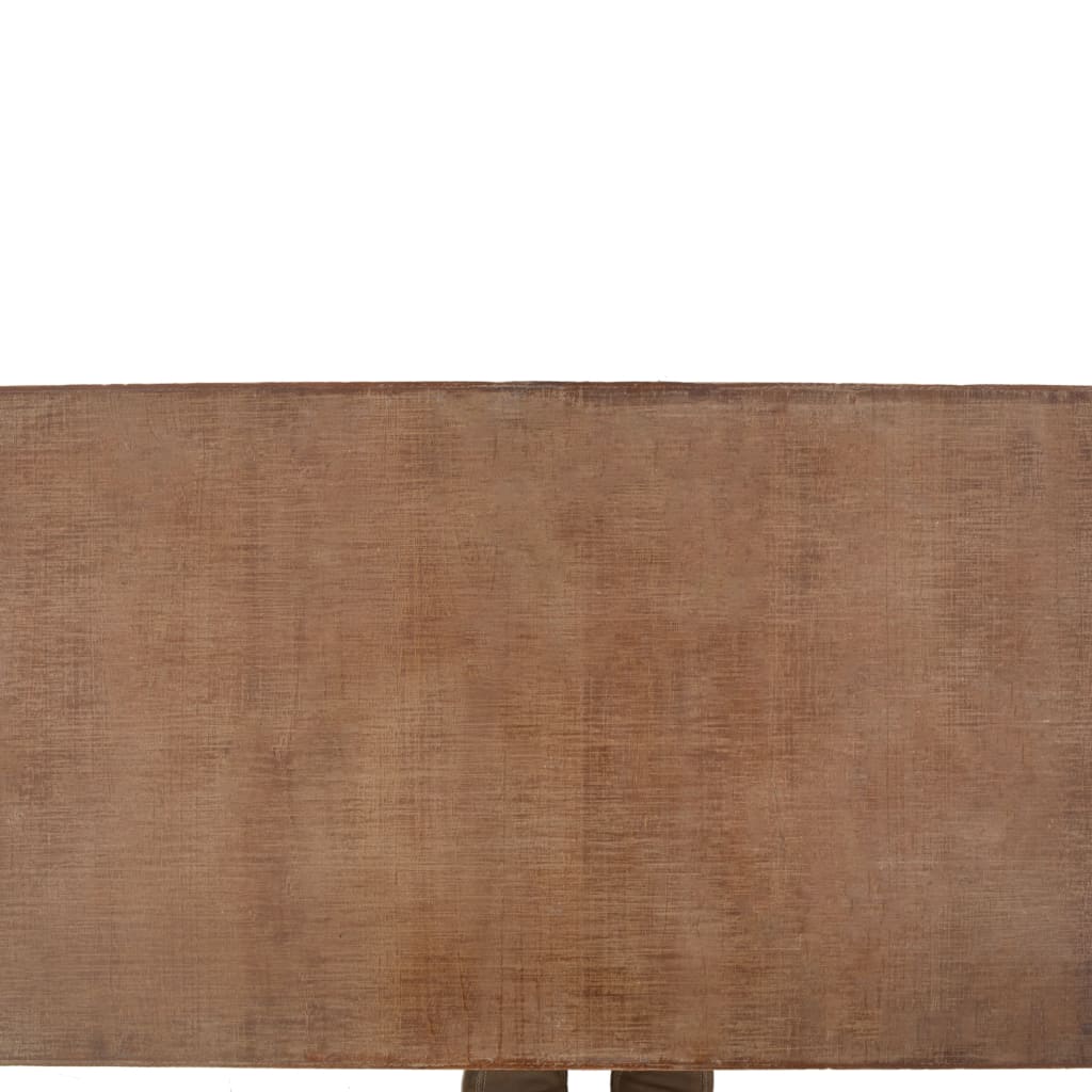 Couchtisch Massivholz Tanne 91x51x38 cm Braun