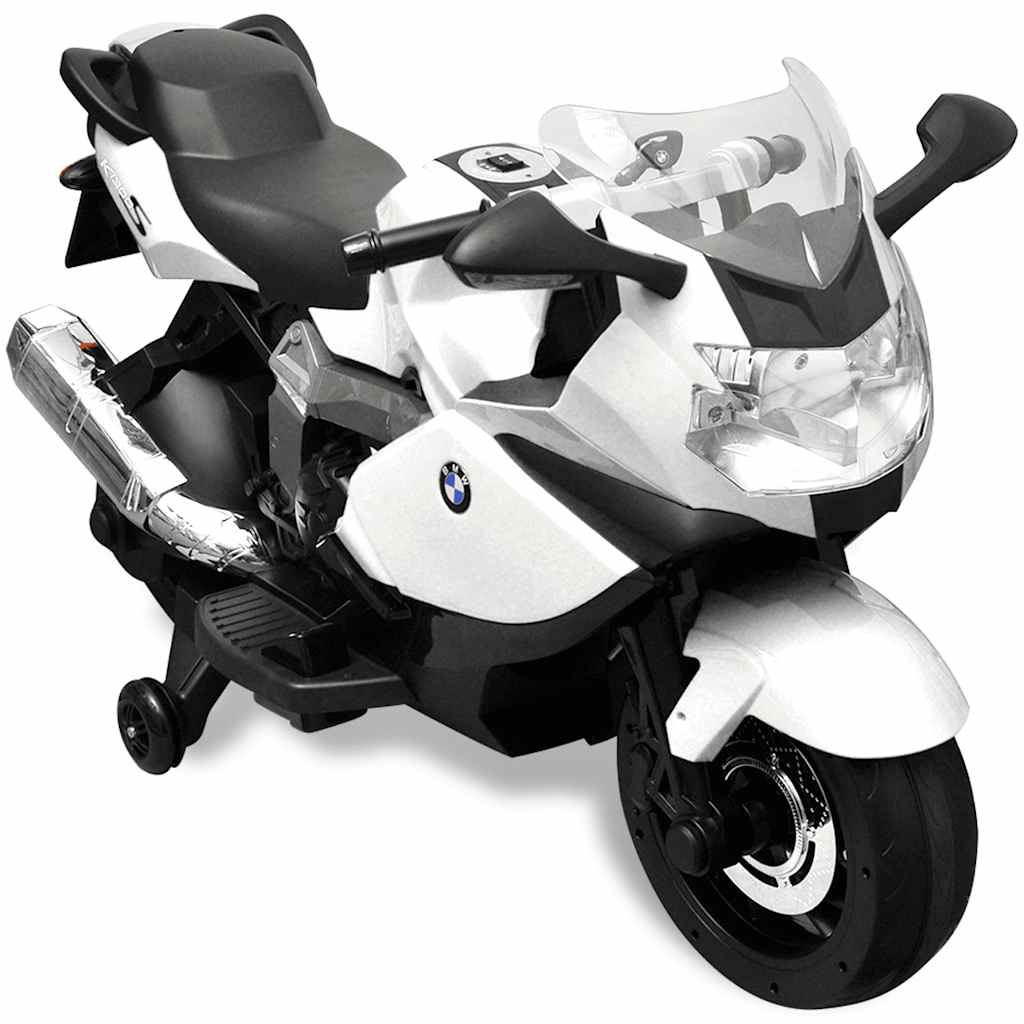 BMW 283 Elektro-Motorrad für Kinder Weiß 6 V