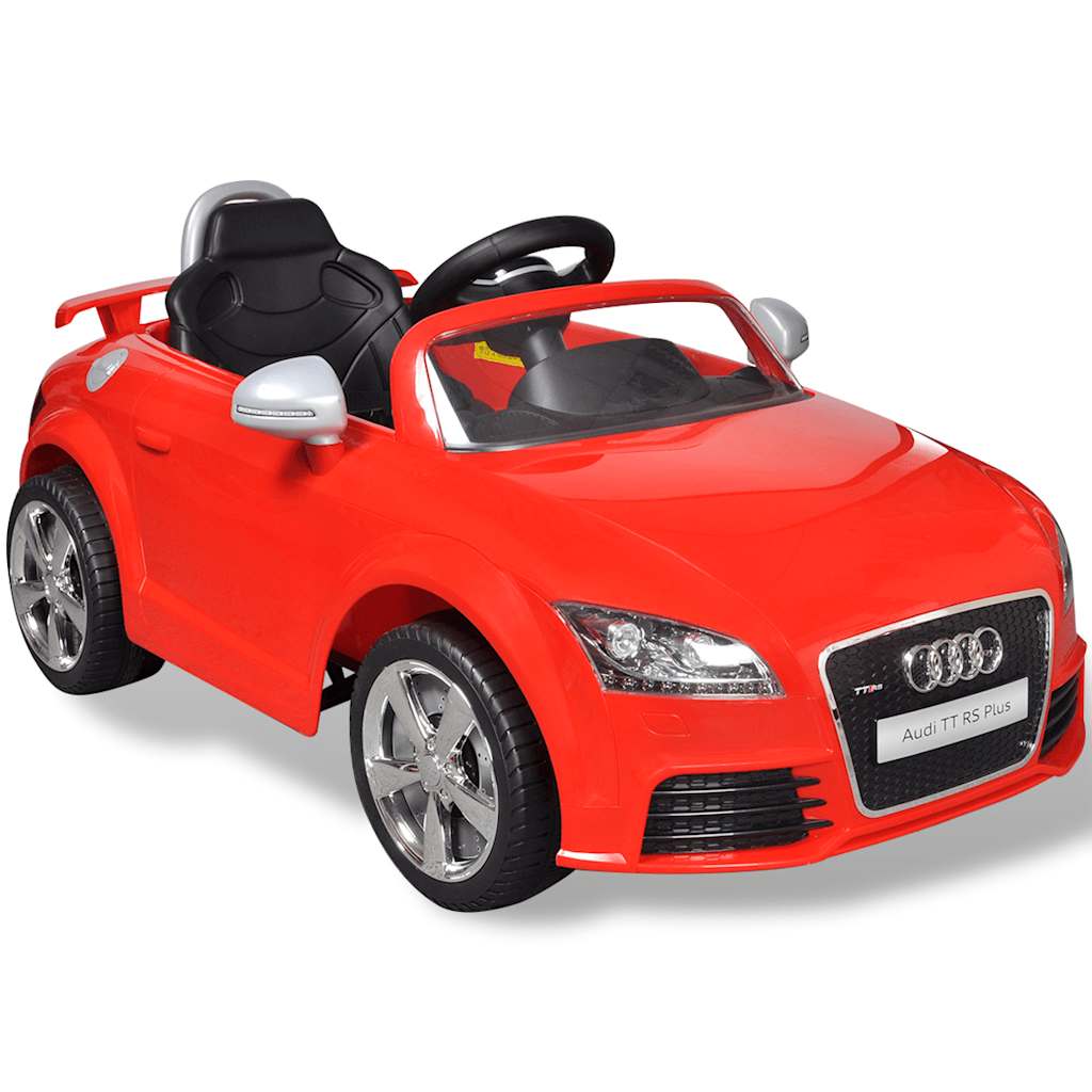 Aufsitzauto für Kinder Audi TT RS mit Fernsteuerung Rot