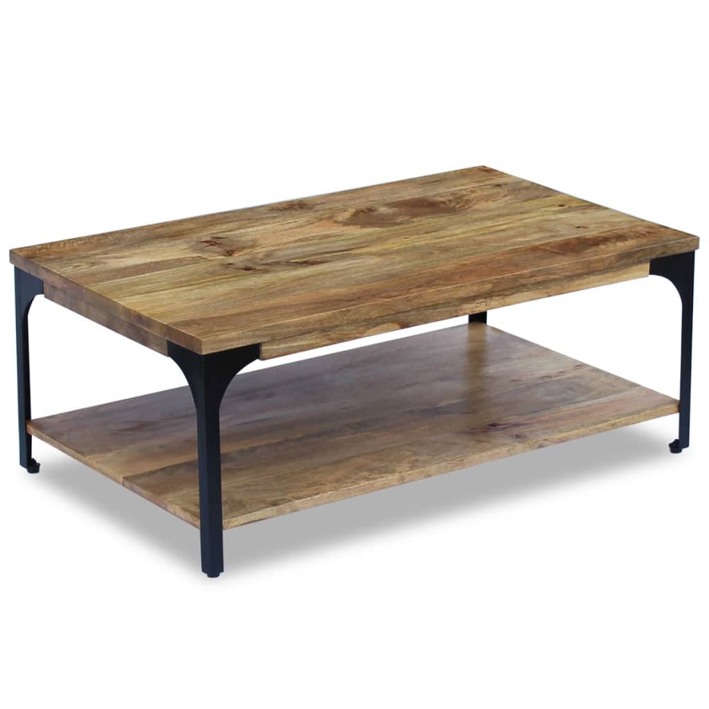 Couchtisch Mangoholz 100x60x38 cm