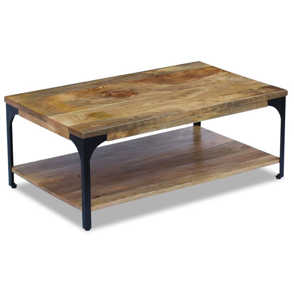 Couchtisch Mangoholz 100x60x38 cm