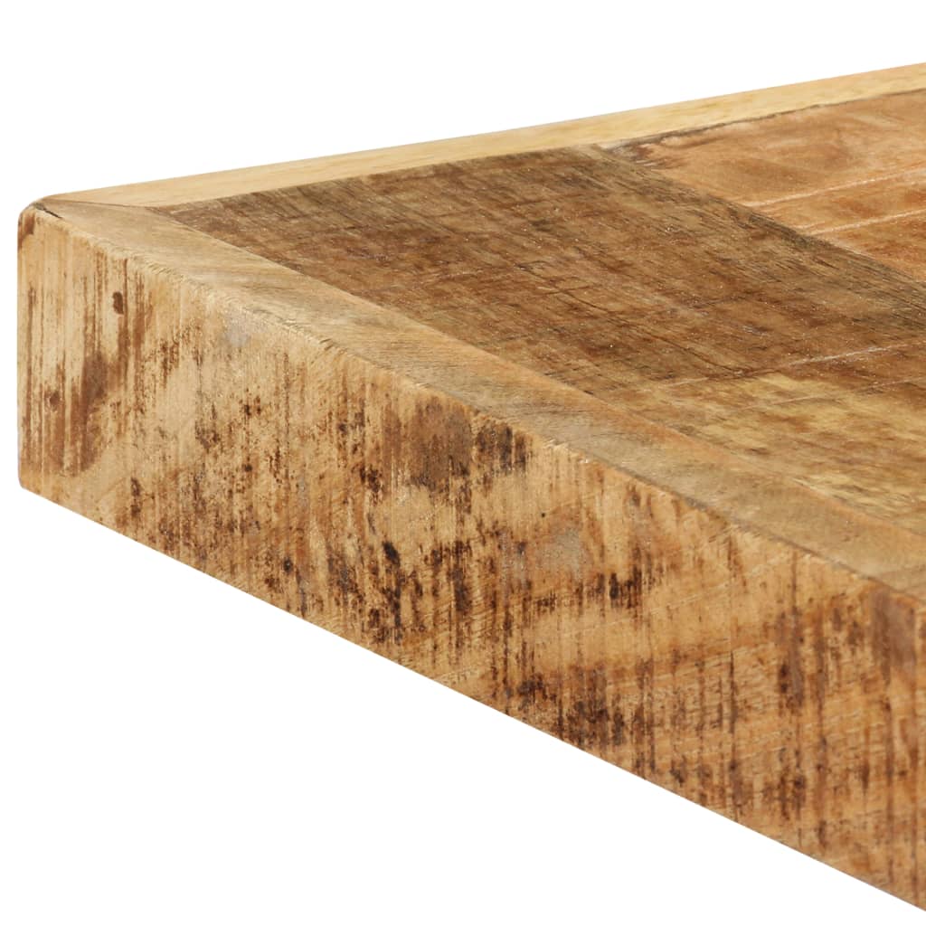 Esstisch 160x80x75 cm Raues Mangoholz