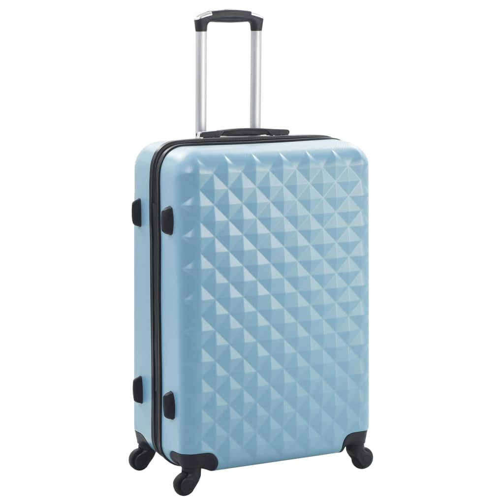 Hartschalen-Trolley-Set 3 Stk. Blau ABS