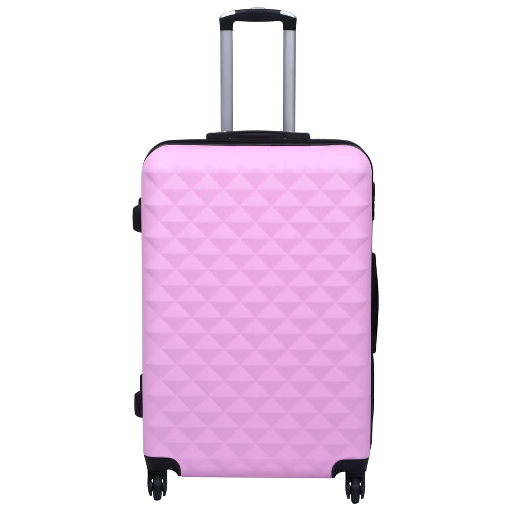 Hartschalen-Trolley-Set 3 Stk. Rosa ABS