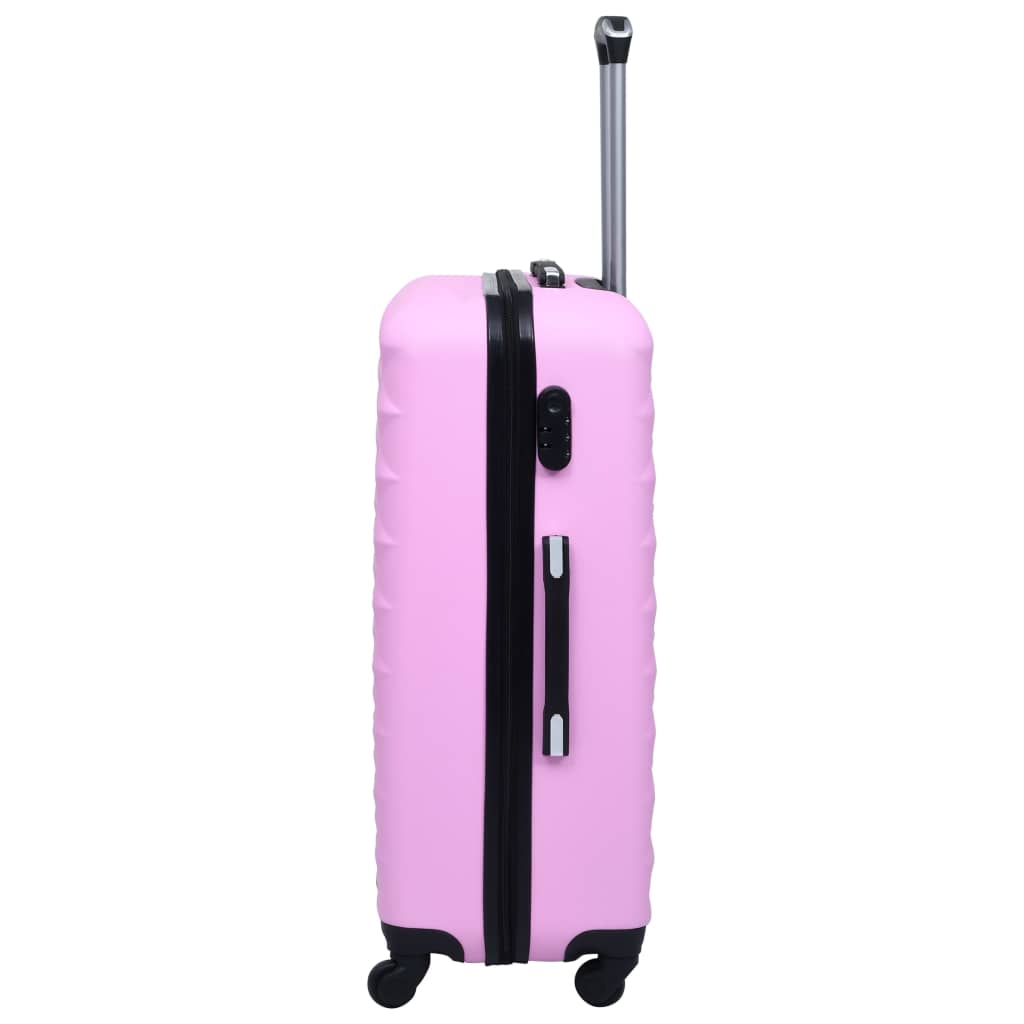 Hartschalen-Trolley-Set 2 Stk. Rosa ABS