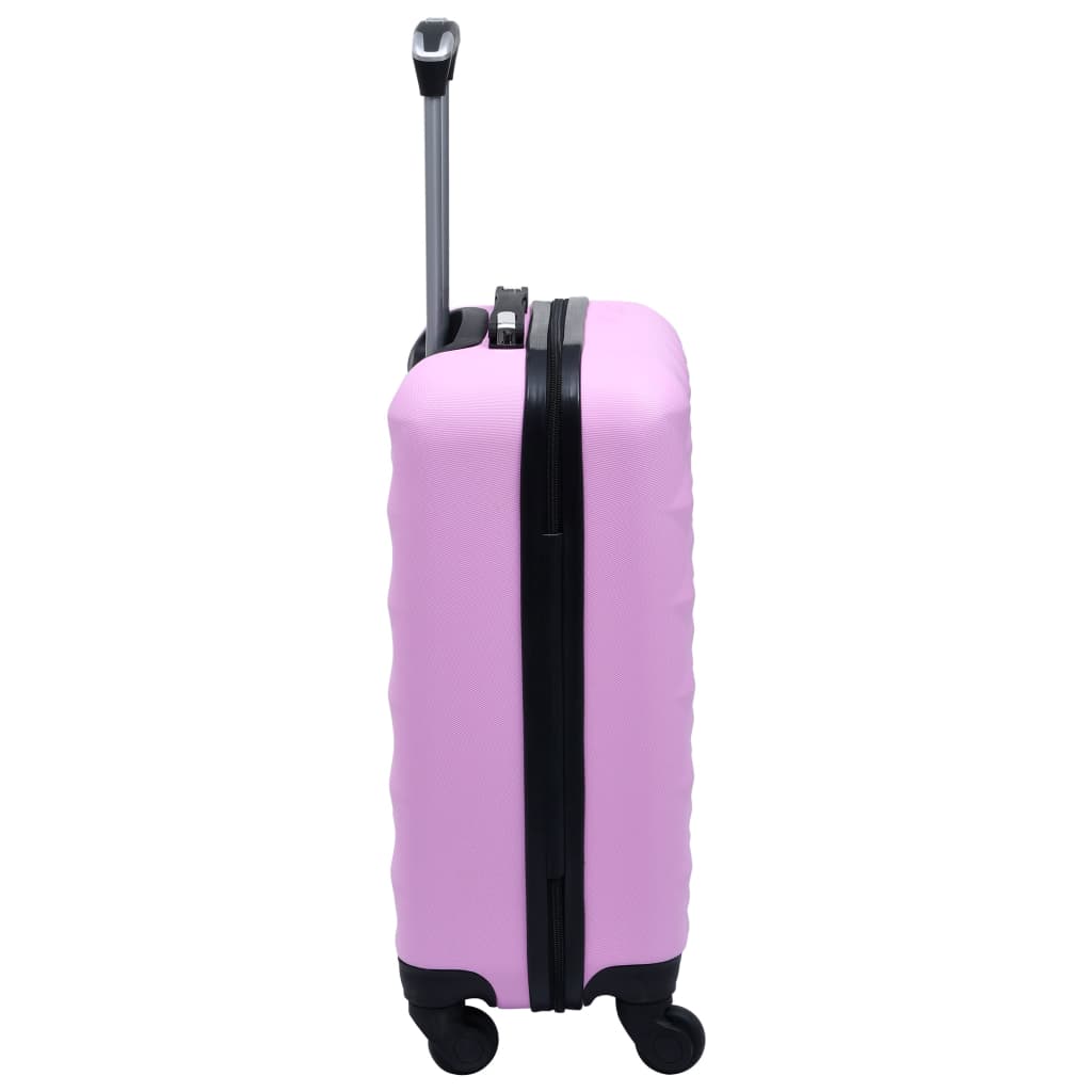 Hartschalen-Trolley-Set 2 Stk. Rosa ABS