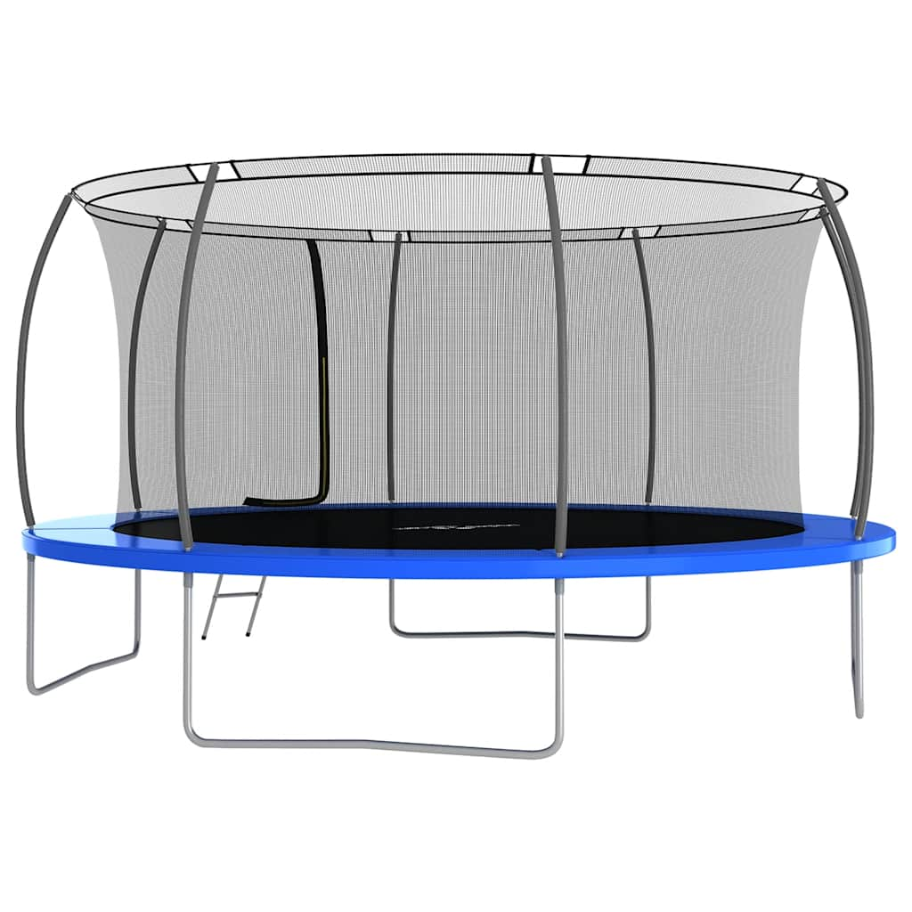 Trampolin-Set Rund 460×80 cm 150 kg