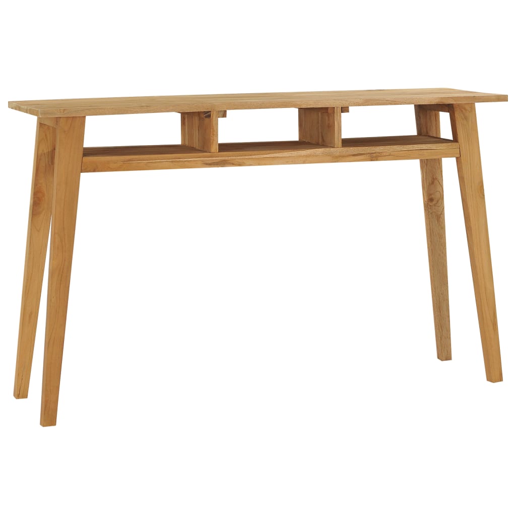 Konsolentisch 120x35x75 cm Teak Massivholz