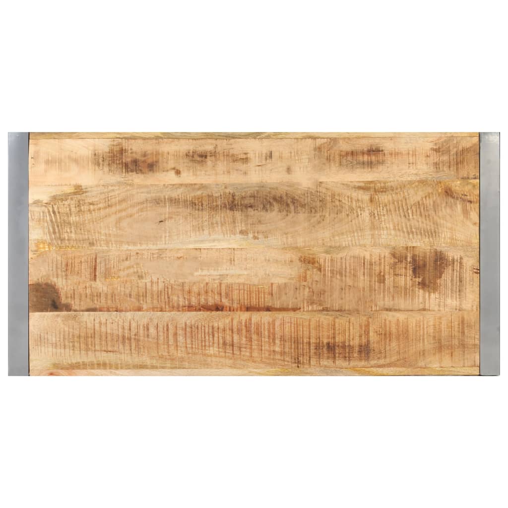 Couchtisch 120x60x40 cm Raues Mangoholz