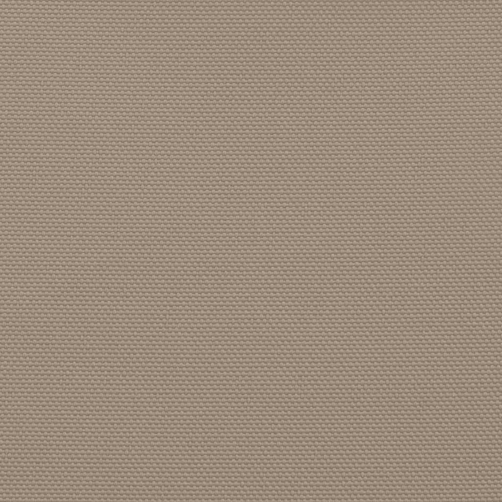 Sonnensegel Oxford-Gewebe Quadratisch 7x7 m Taupe