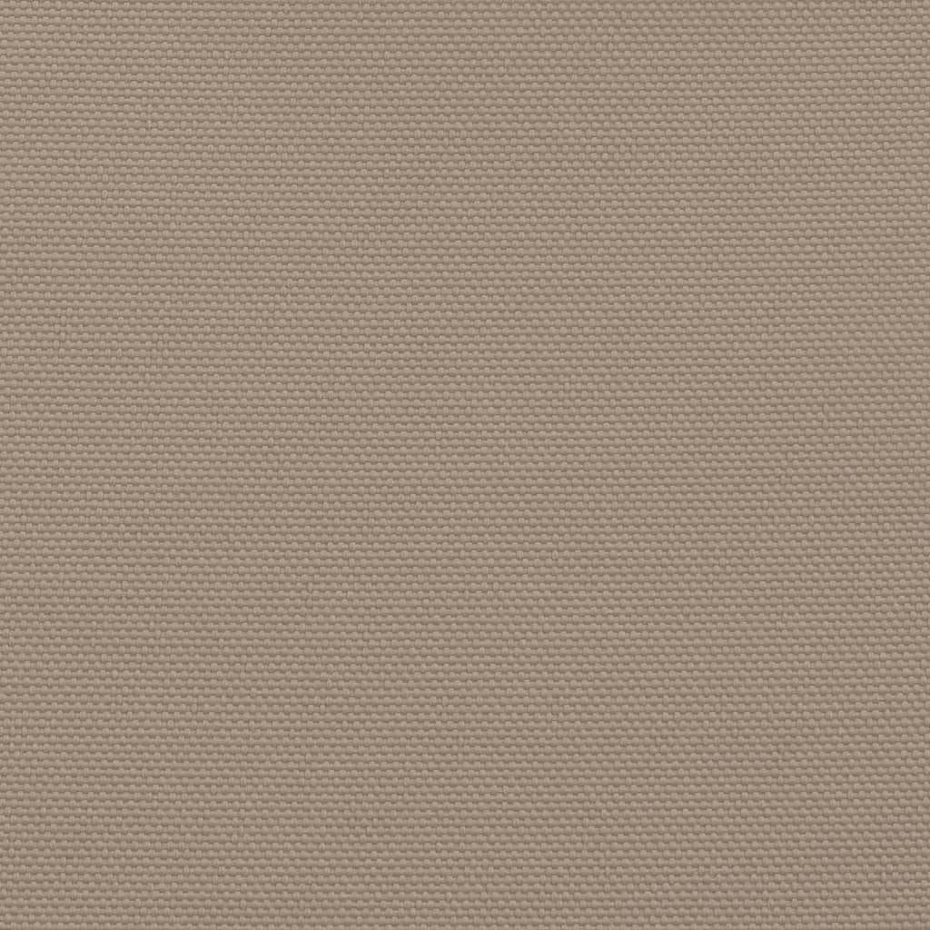 Sonnensegel Oxford-Gewebe Rechteckig 6x8 m Taupe