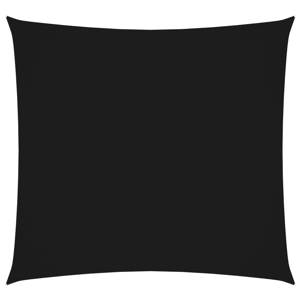 Sonnensegel Oxford-Gewebe Quadratisch 7x7 m Schwarz