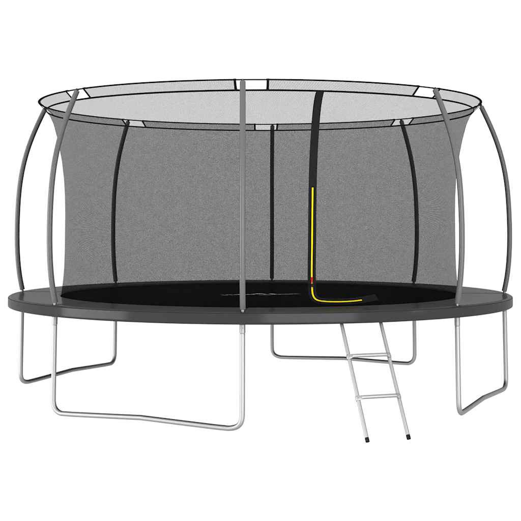 Trampolin-Set Rund 460×80 cm 150 kg