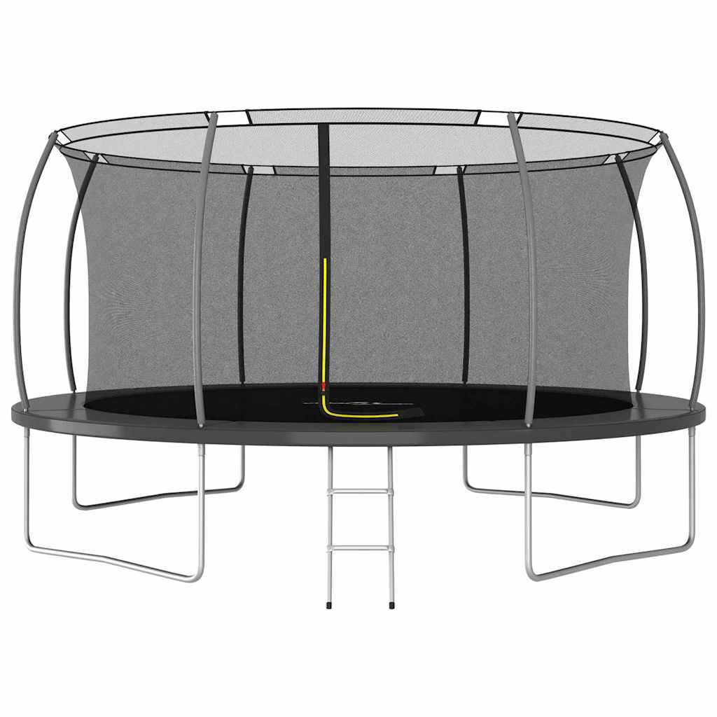 Trampolin-Set Rund 460×80 cm 150 kg