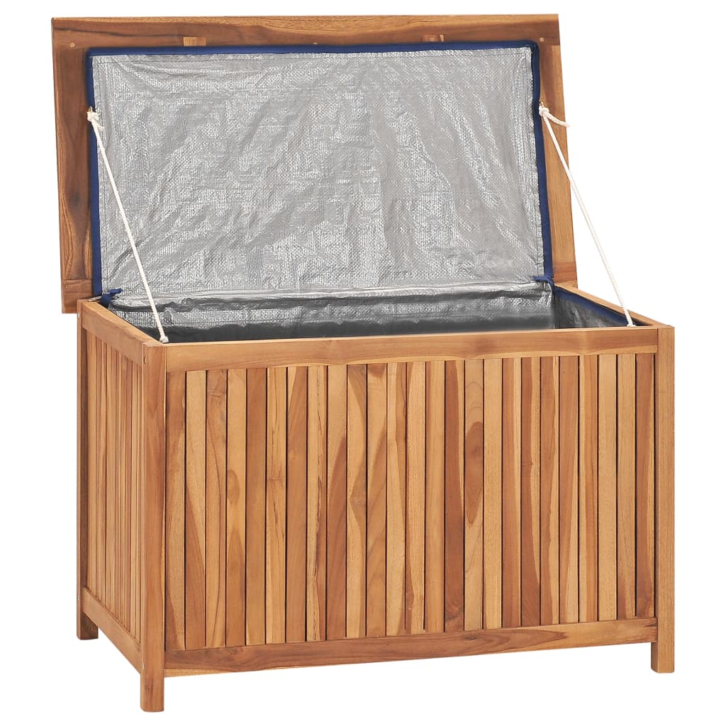 Gartenbox 90x50x58 cm Massivholz Teak