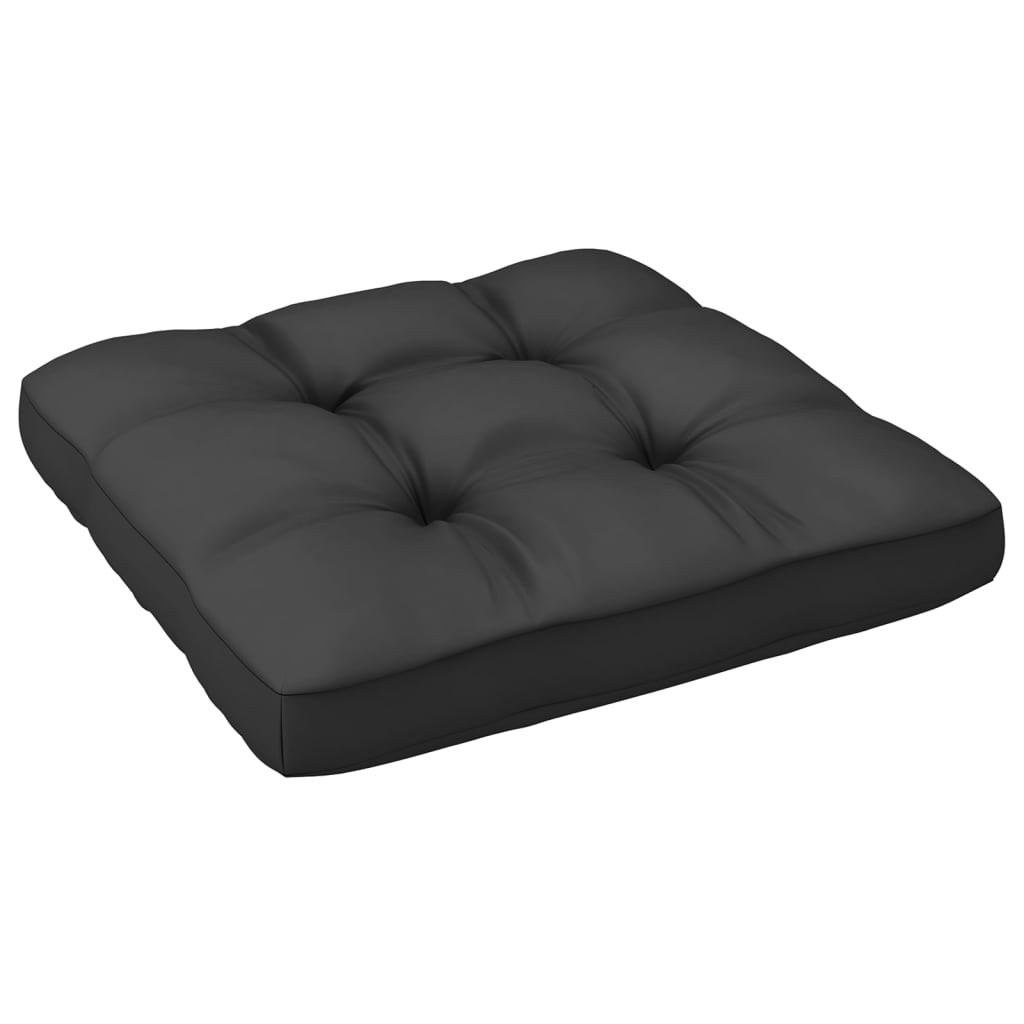 Gartensofa 2-Sitzer mit Kissen Kiefer Massivholz Weiß