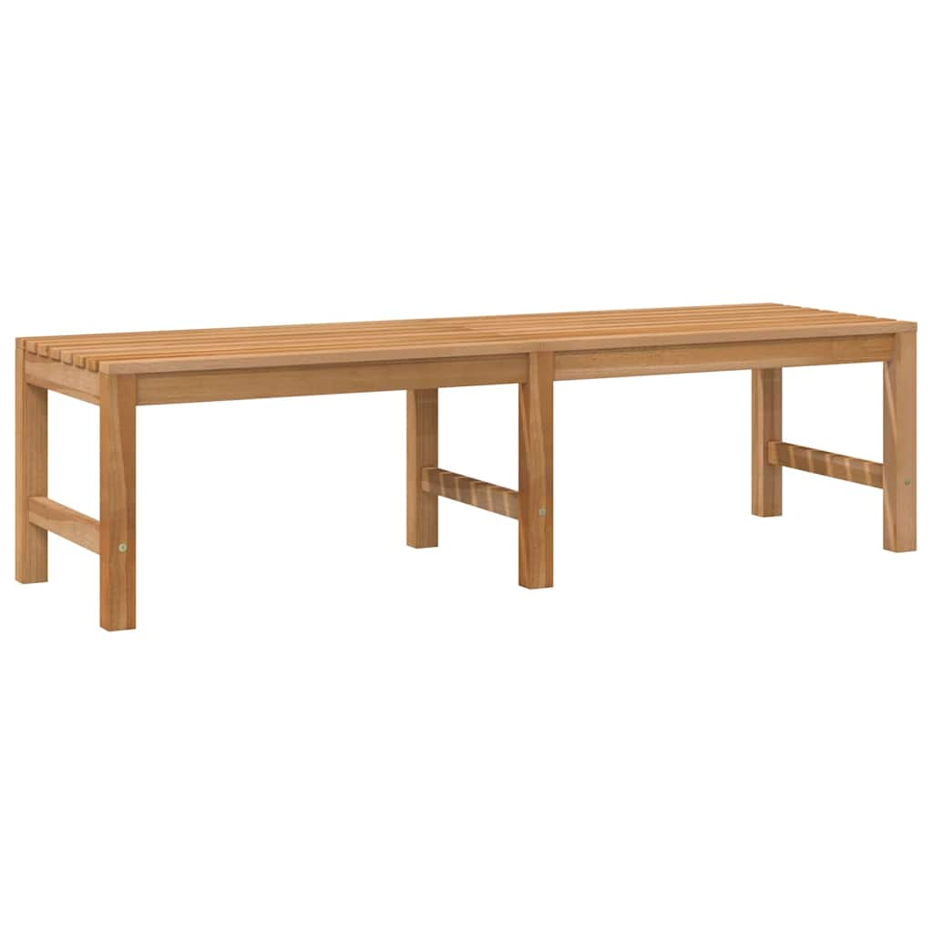 Gartenbank 150 cm Massivholz Teak