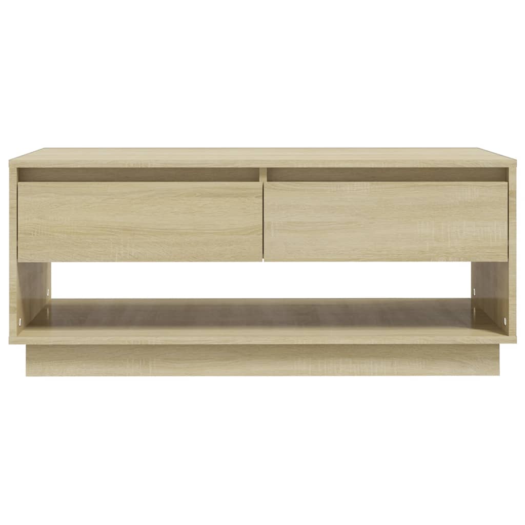 Couchtisch Sonoma-Eiche 102,5x55x44 cm Holzwerkstoff