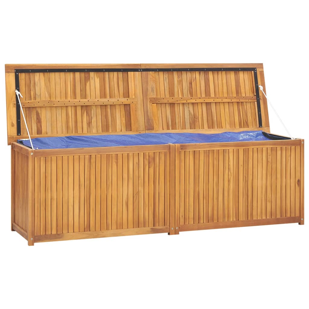 Gartenbox 175x50x55 cm Massivholz Teak