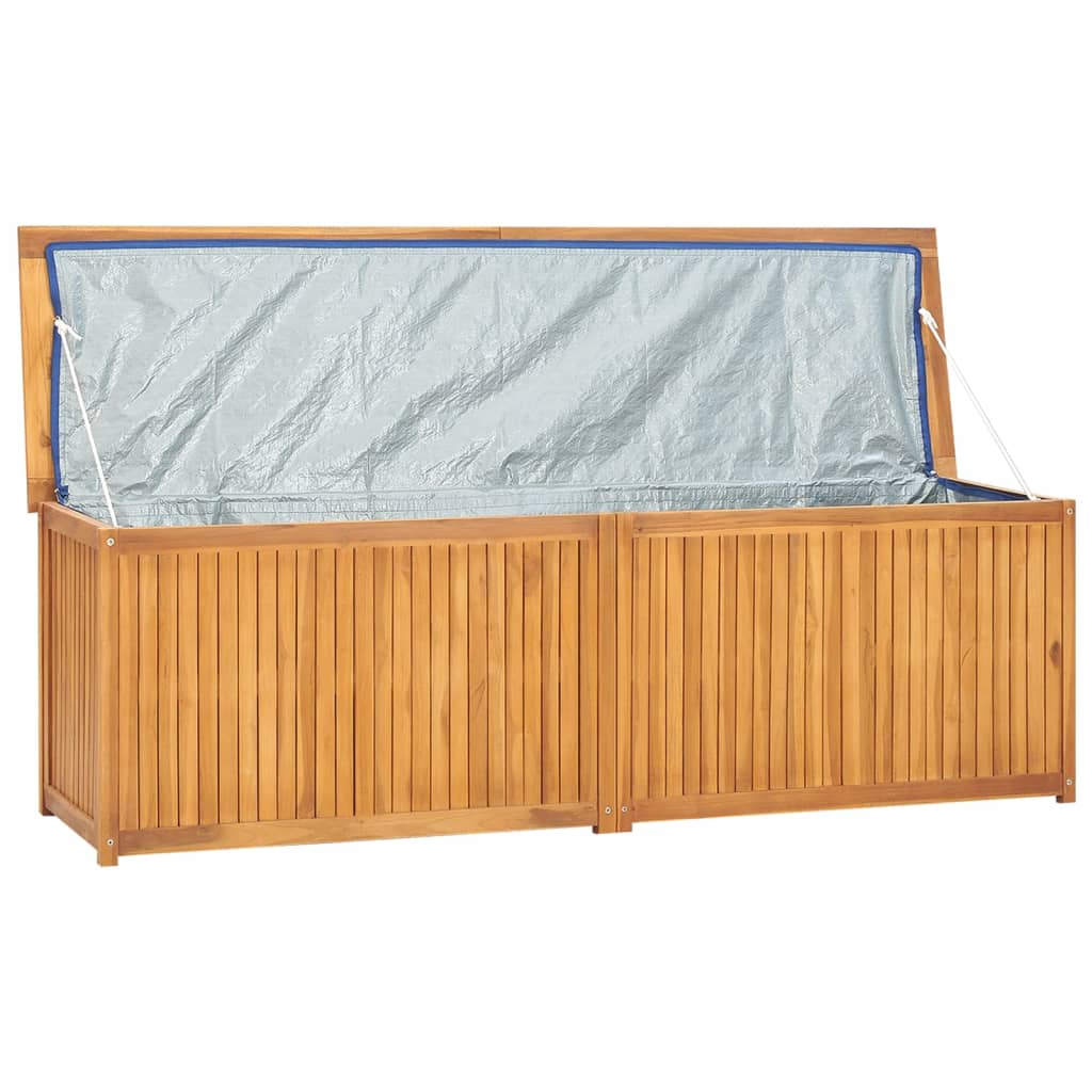 Gartenbox 175x50x55 cm Massivholz Teak