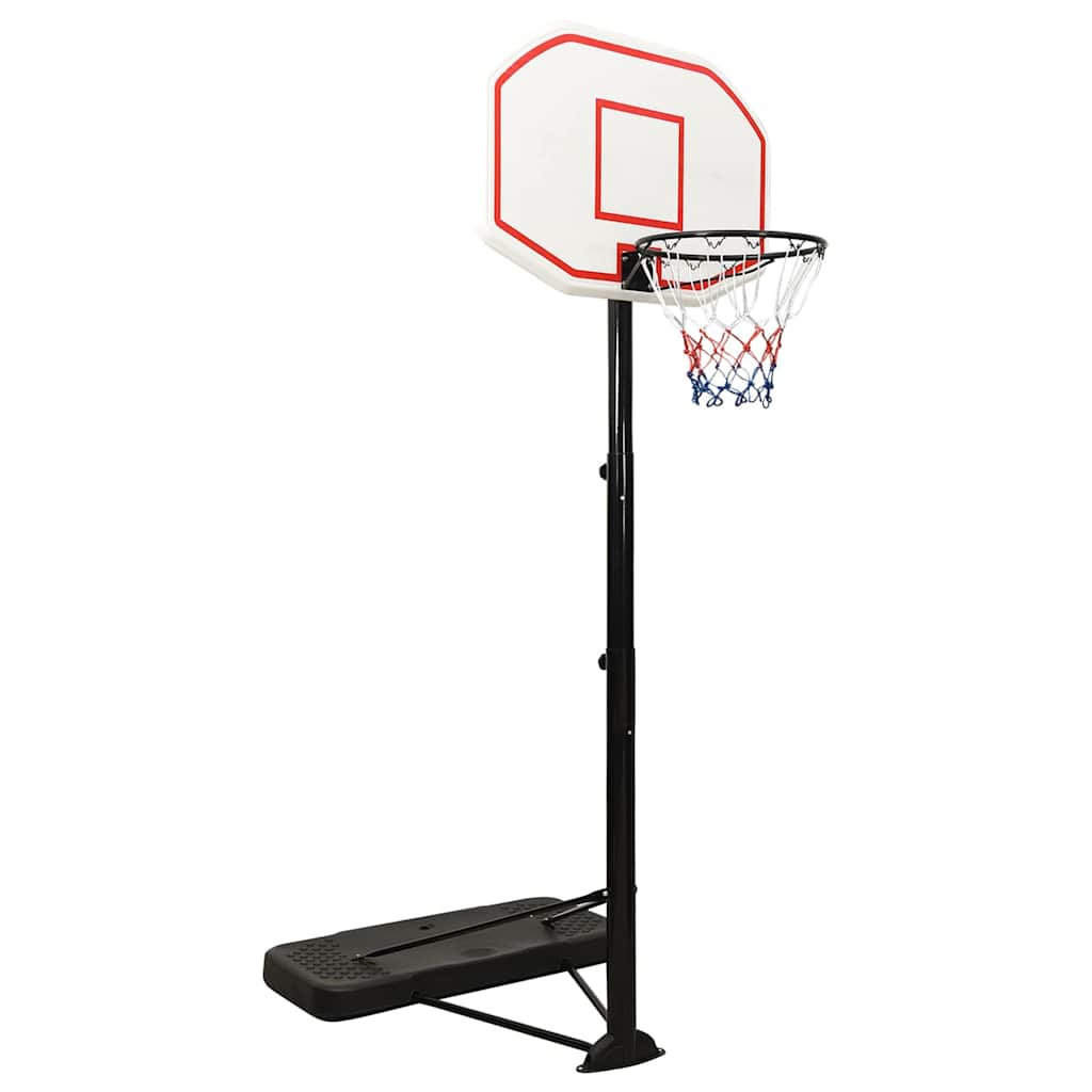 Basketballständer Weiß 258-363 cm Polyethylen