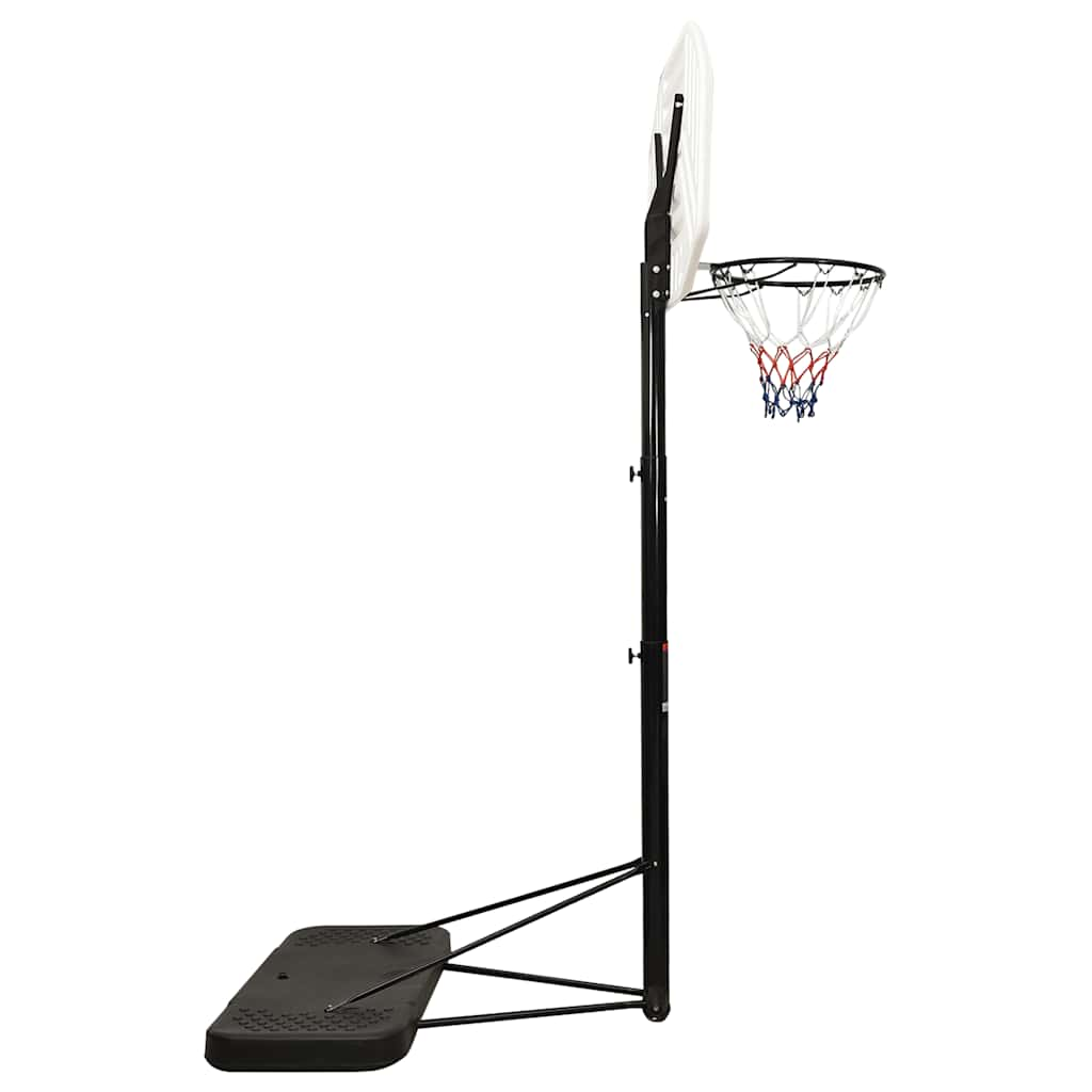 Basketballständer Weiß 258-363 cm Polyethylen