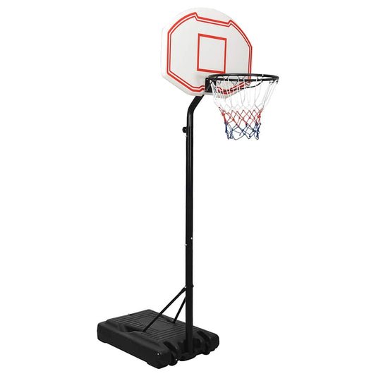 Basketballständer Weiß 237-307 cm Polyethylen