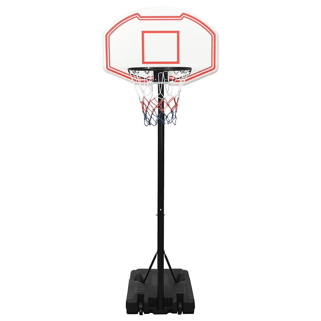 Basketballständer Weiß 237-307 cm Polyethylen