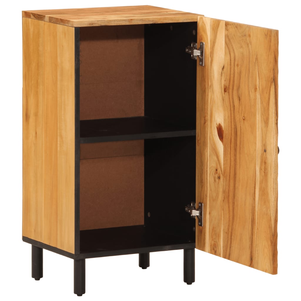 Beistellschrank 40x33x75 cm Massivholz Akazie