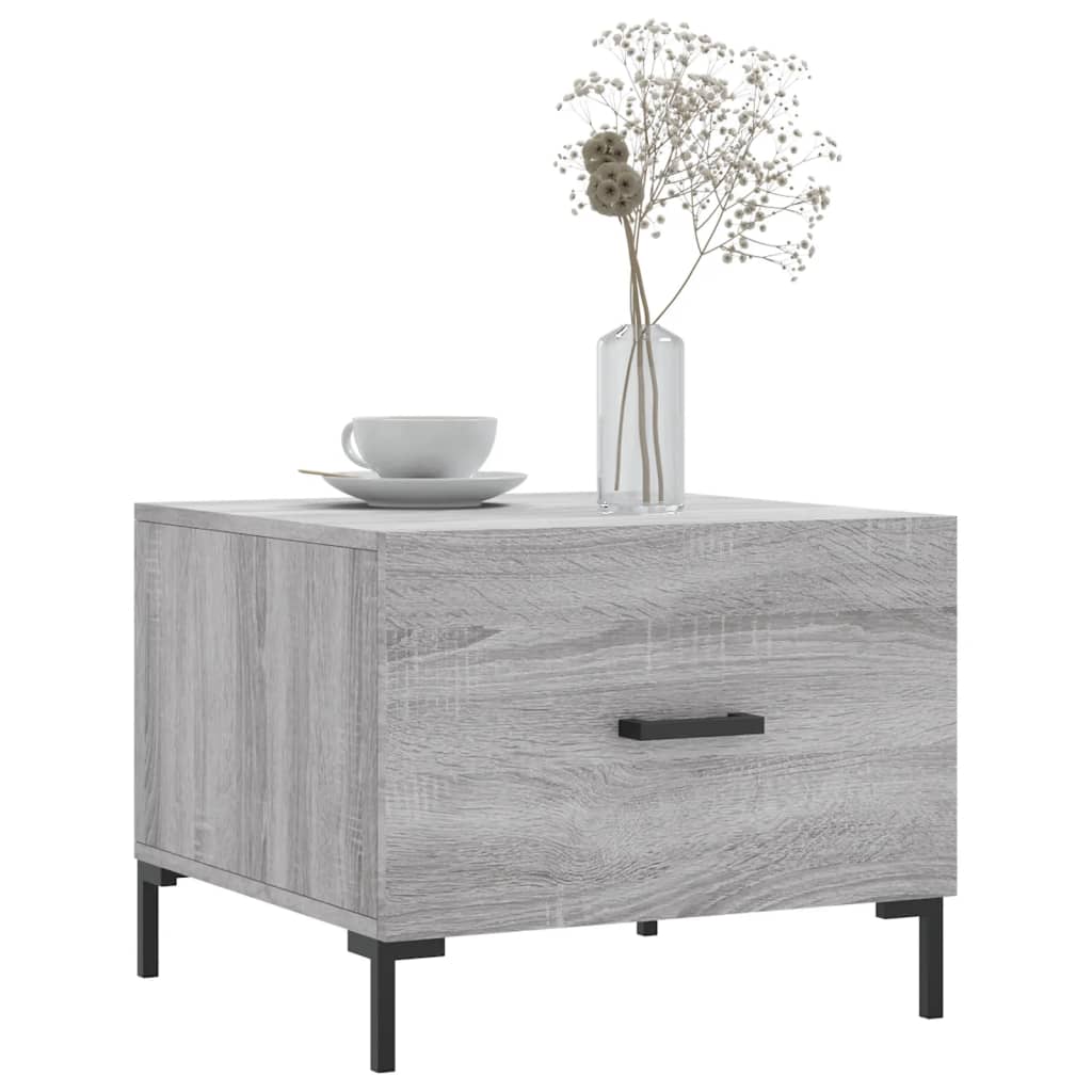 Couchtische 2 Stk. Grau Sonoma 50x50x40 cm Holzwerkstoff