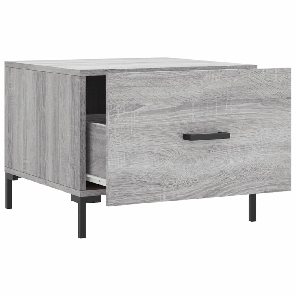 Couchtische 2 Stk. Grau Sonoma 50x50x40 cm Holzwerkstoff