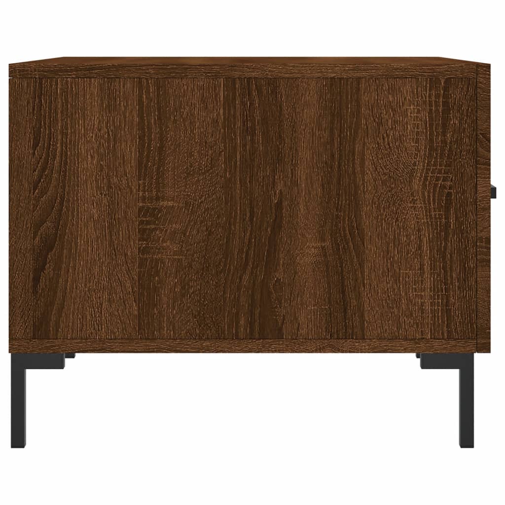 Couchtische 2 Stk. Braun Eichen-Optik 50x50x40 cm Holzwerkstoff