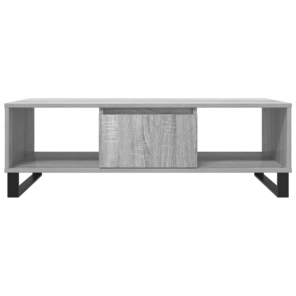 Couchtisch Grau Sonoma 104x60x35 cm Holzwerkstoff