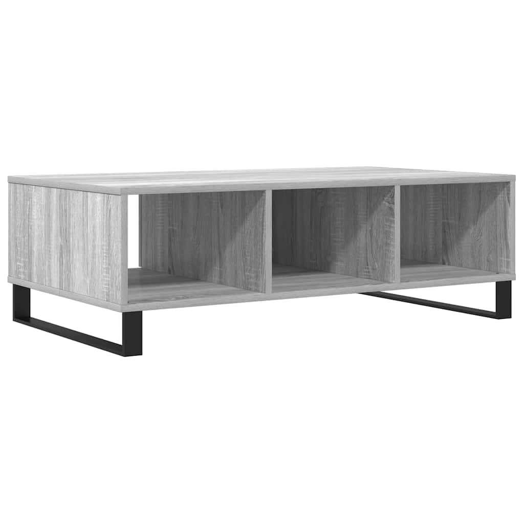 Couchtisch Grau Sonoma 104x60x35 cm Holzwerkstoff