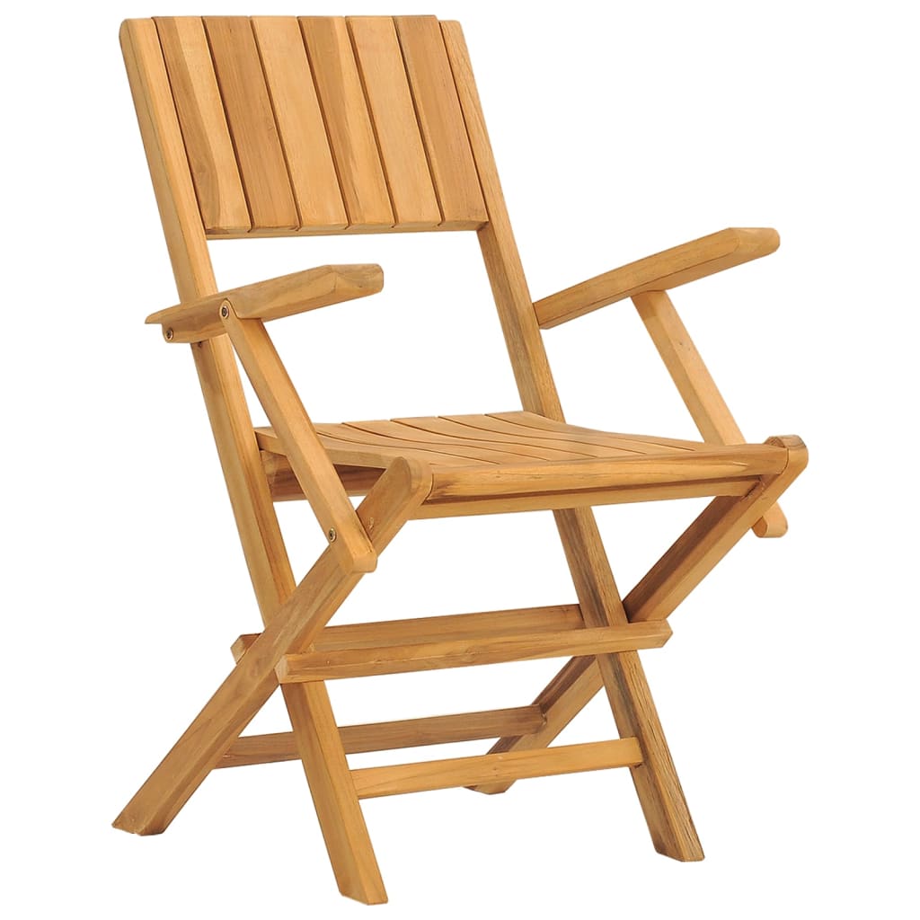 Gartenstühle 8 Stk. Klappbar 55x61x90 cm Massivholz Teak