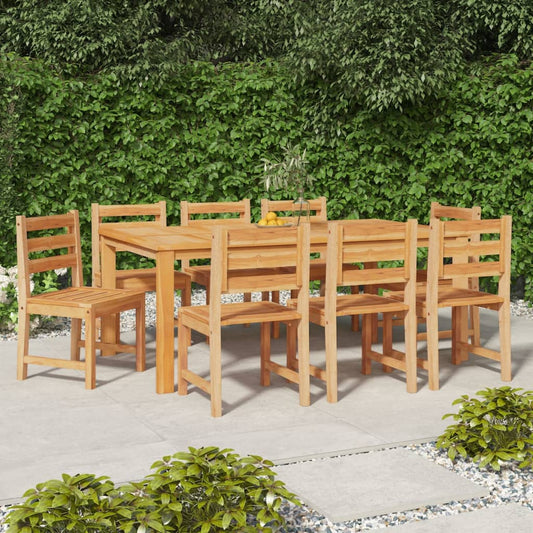 Gartenstühle 8 Stk. Massivholz Teak