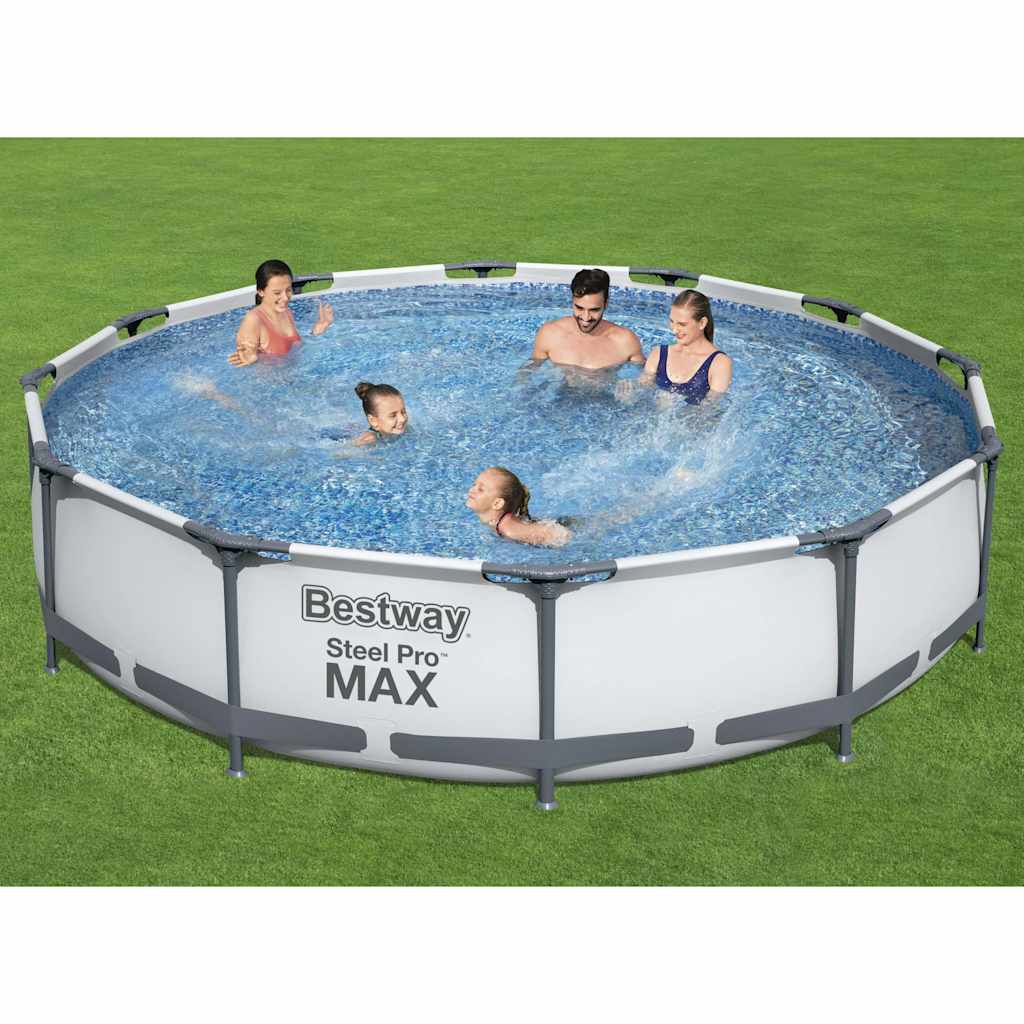 Steel Pro MAX Swimmingpool-Set 366x76 cm