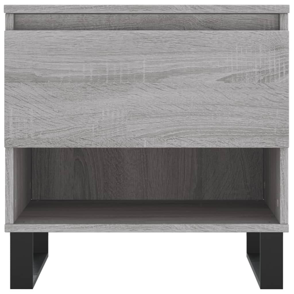 Couchtische 2 Stk. Grau Sonoma 50x46x50 cm Holzwerkstoff