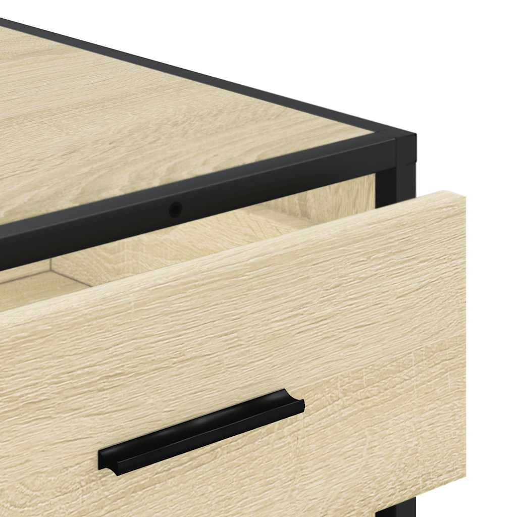 Schubladenschrank Sonoma-Eiche 70x41x70 cm Holzwerkstoff