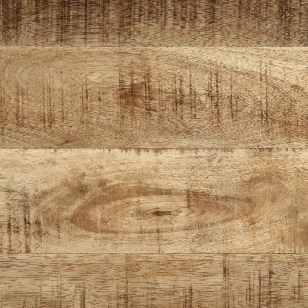 Konsolentisch 110x42x76 cm Raues Mangoholz