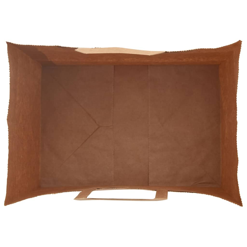 Papiertragetaschen 250 Stk. mit Henkeln Rot 32x22x24 cm