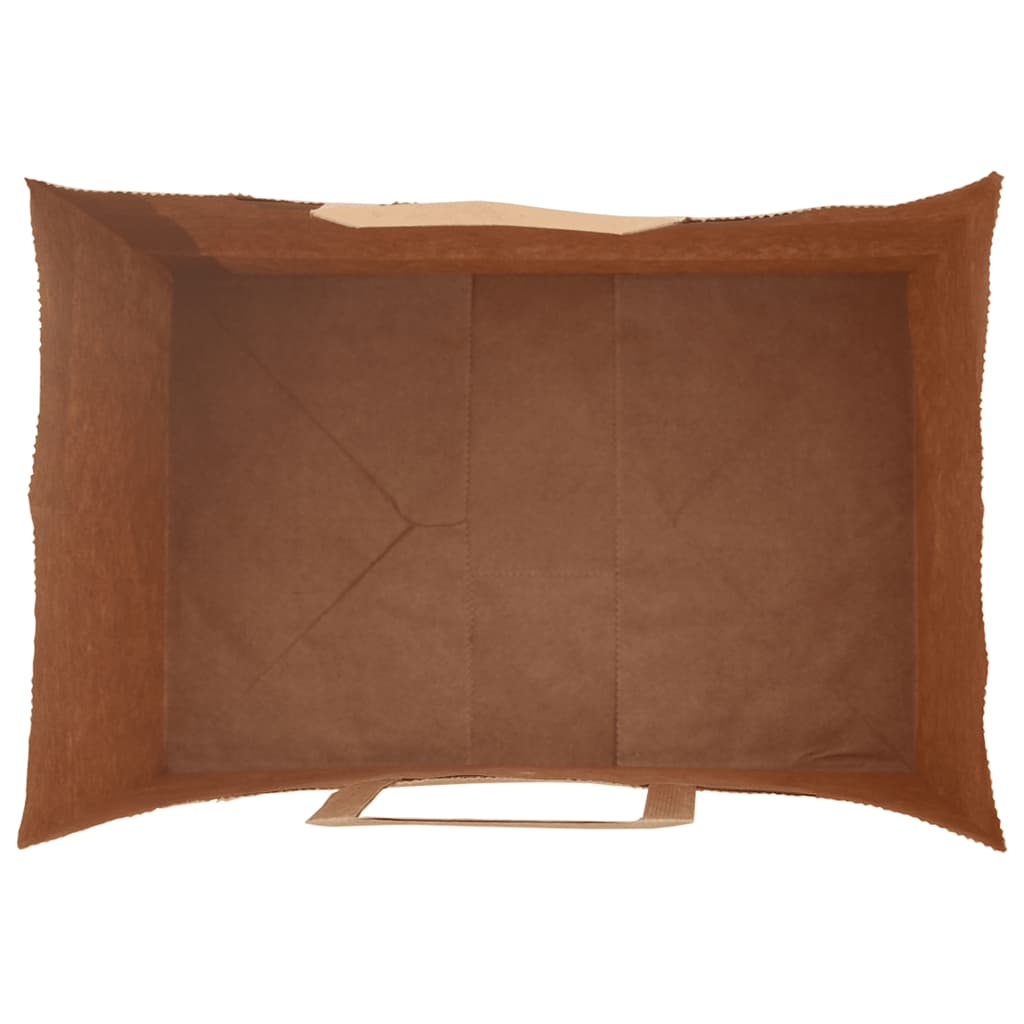 Papiertragetaschen 250 Stk. mit Henkeln Rot 32x22x28 cm