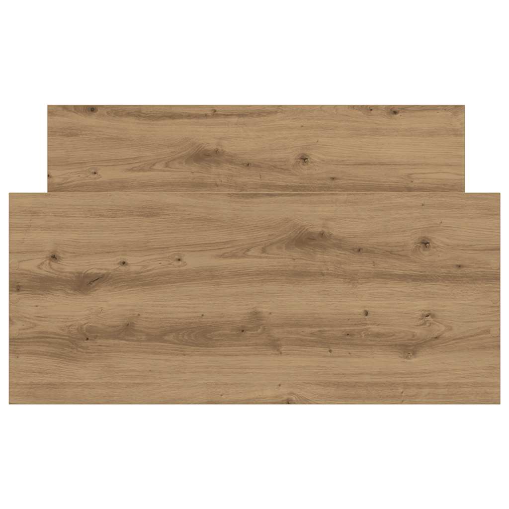 Bettgestell ohne Matratze Artisan-Eiche 90x200cm Holzwerkstoff